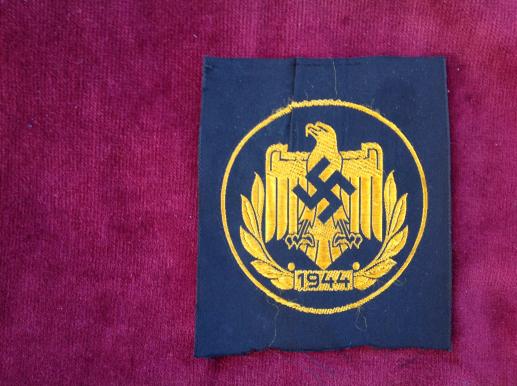 Third Reich Uniform Patch