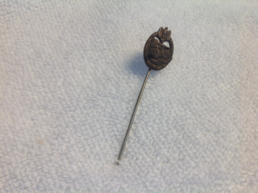 Panzer Assault Badge Stickpin