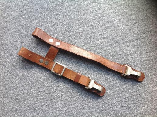 Leather Sword Hanger Possibly European ww2