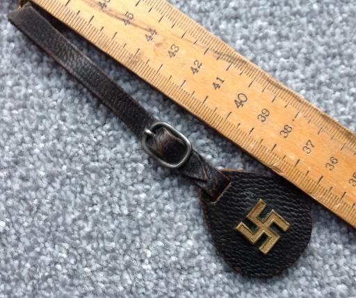 Patriotic leather Fob