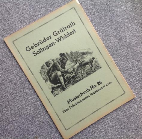 ORIGINAL Gebrüder Gräfrath Sales Catalogue