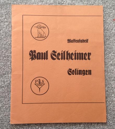 Paul Seilheimer Sales Catalogue