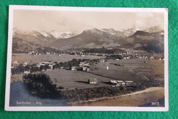 Period Postcard-Sonthofen