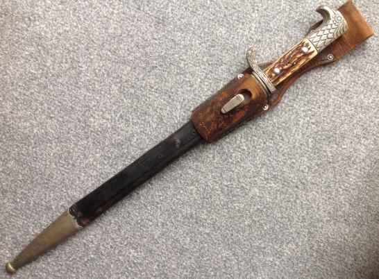 Third Reich Police Bayonet-Weyersburg