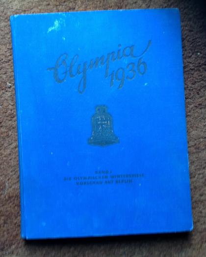 1936 Winter Olympics Commemorative Book