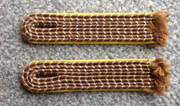 Third Reich Shoulder Boards