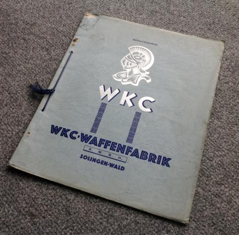 Original Third Reich WKC Edged Weapons Catalogue