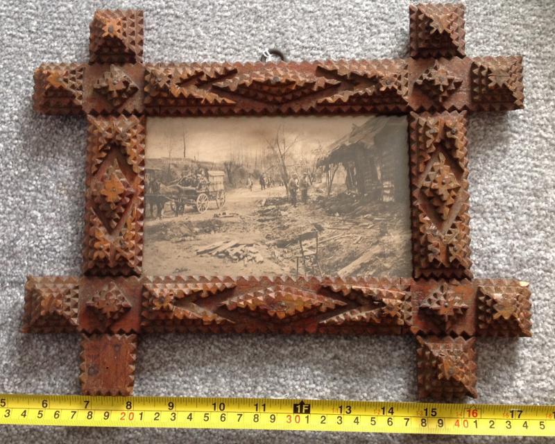 WW1 Trench Art Picture Frame