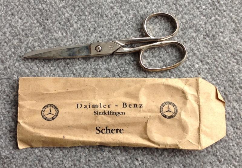 Third Reich Scissors-Mercedes Benz