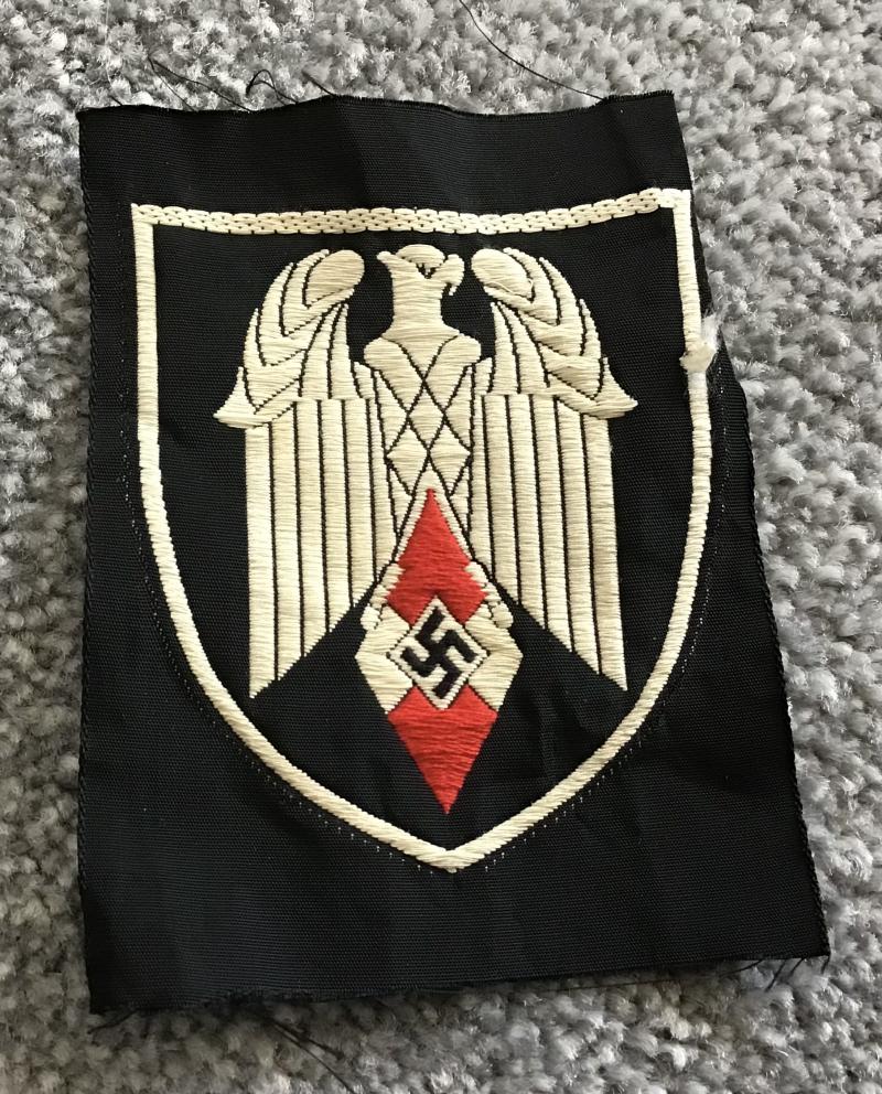 Third Reich HJ Flag Bearers Sleeve Insignia