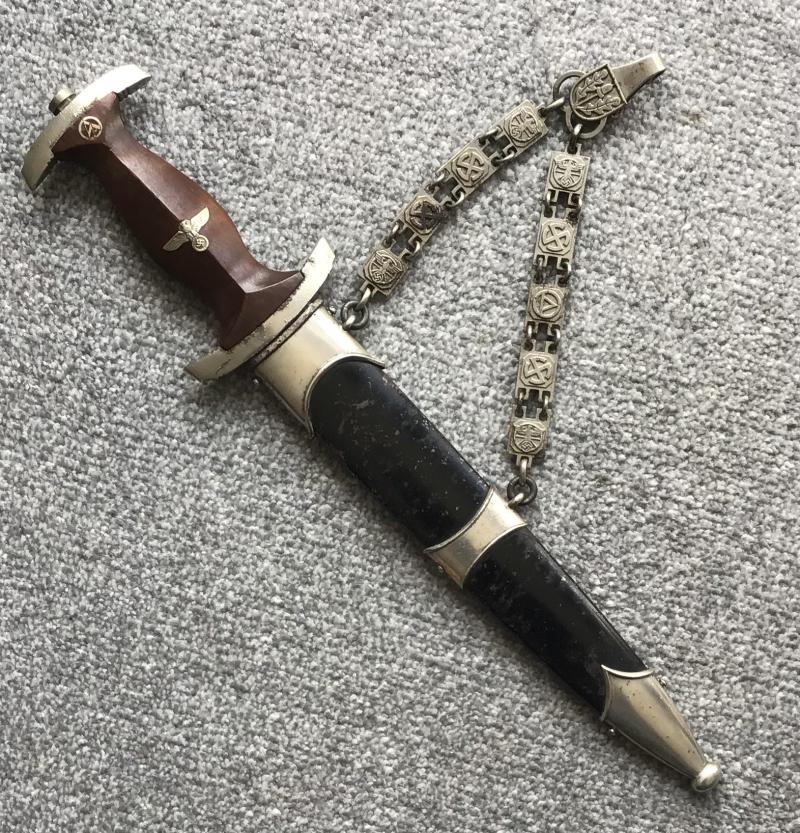 Third Reich NSKK Chained Leaders Dagger-Eickhorn