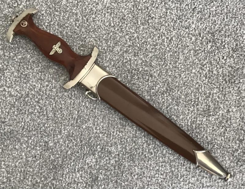 Third Reich SA Dagger- Anton Wingen Transitional