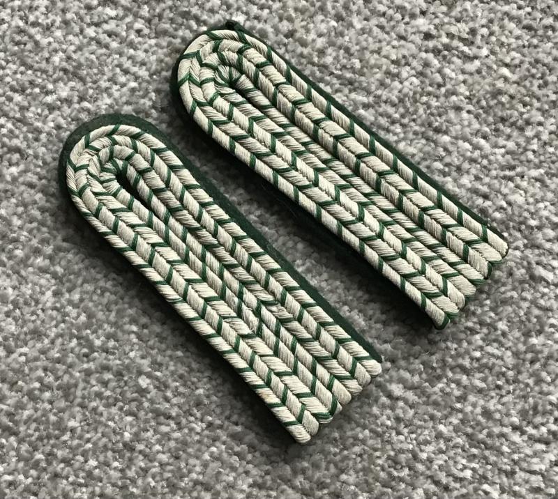 Third Reich Customs Service Shoulder Boards