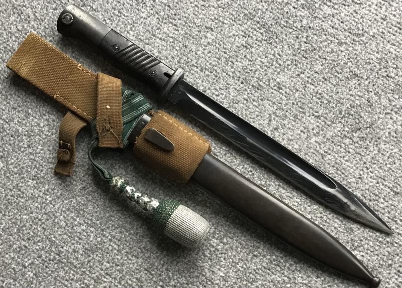 Third Reich K98 Bayonet-Hörster