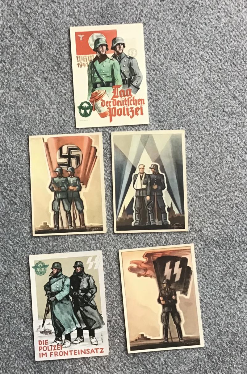 “Tag der Deutschen Polizei” Postcards