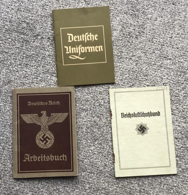 Third Reich Membership Booklets