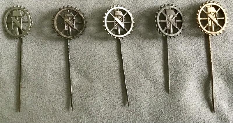 Third Reich TENO Lapel Pin