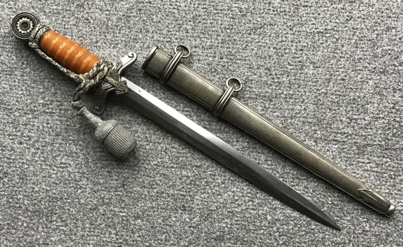 Third Reich TENO Officers Dagger-Low Issue No.