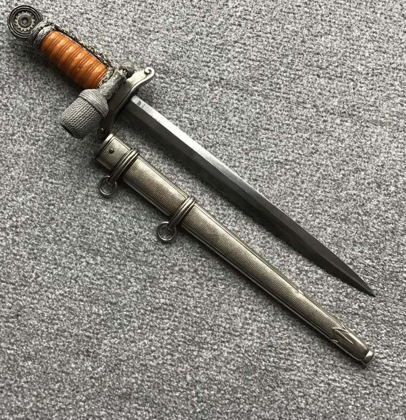 Third Reich TENO Officers Dagger-Low Issue No.
