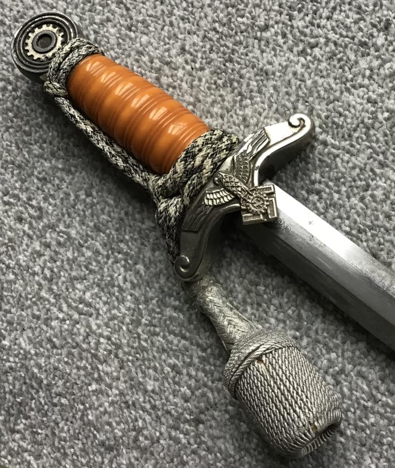 Third Reich TENO Officers Dagger-Low Issue No.
