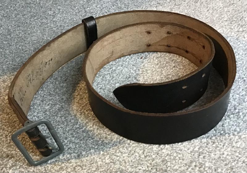 Third Reich TENO Belt-Named