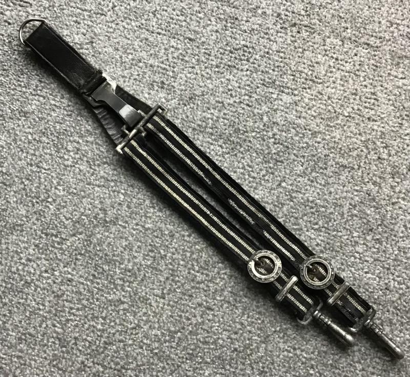 Third Reich TENO Officer Dagger Hangers and Belt Loop