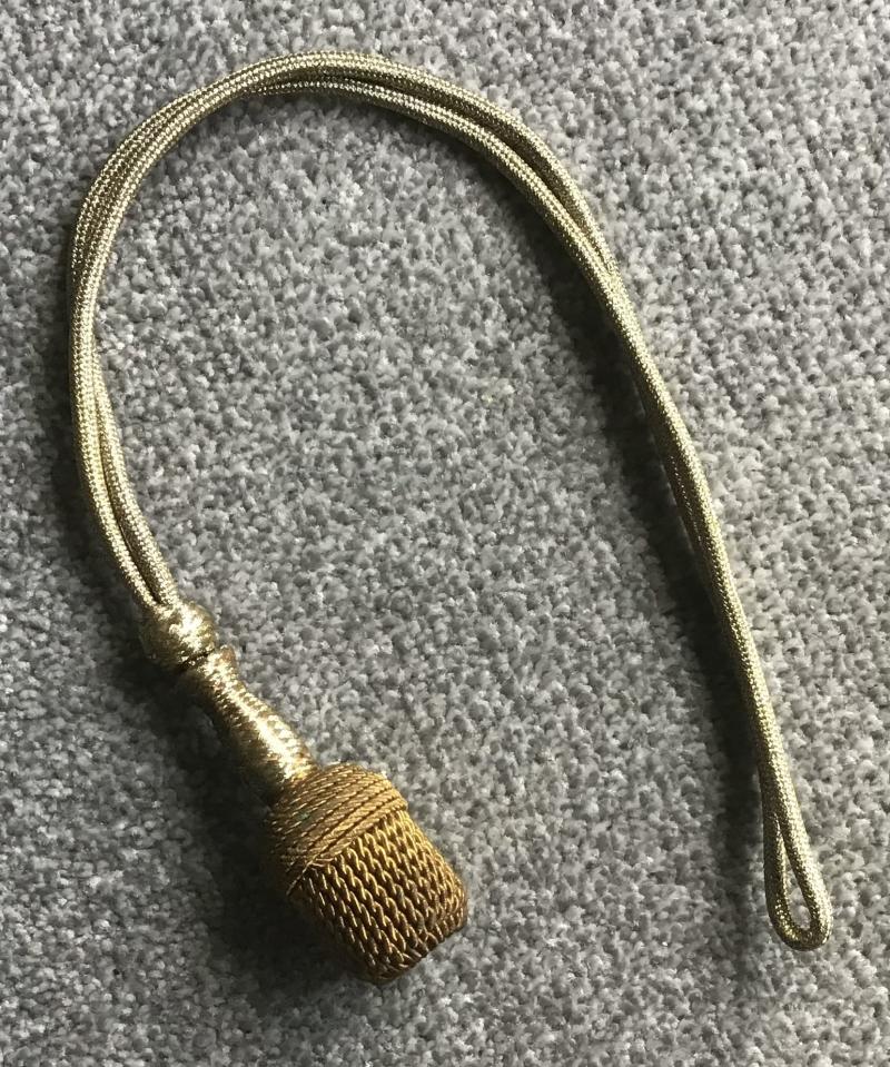 Third Reich Gilded Navy Portepee