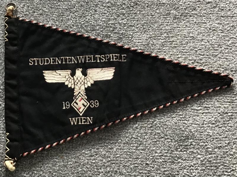 Third Reich Students Pennant