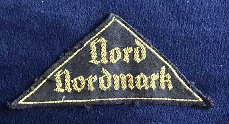 Third Reich HJ Sleeve Triangle