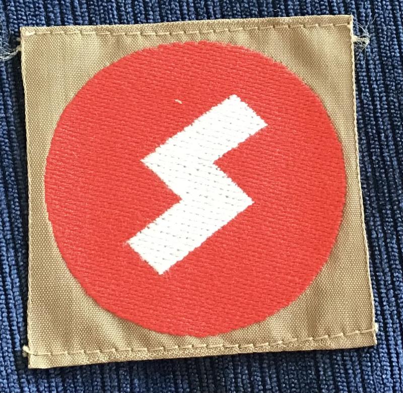 Third Reich DJ Sleeve Badge.