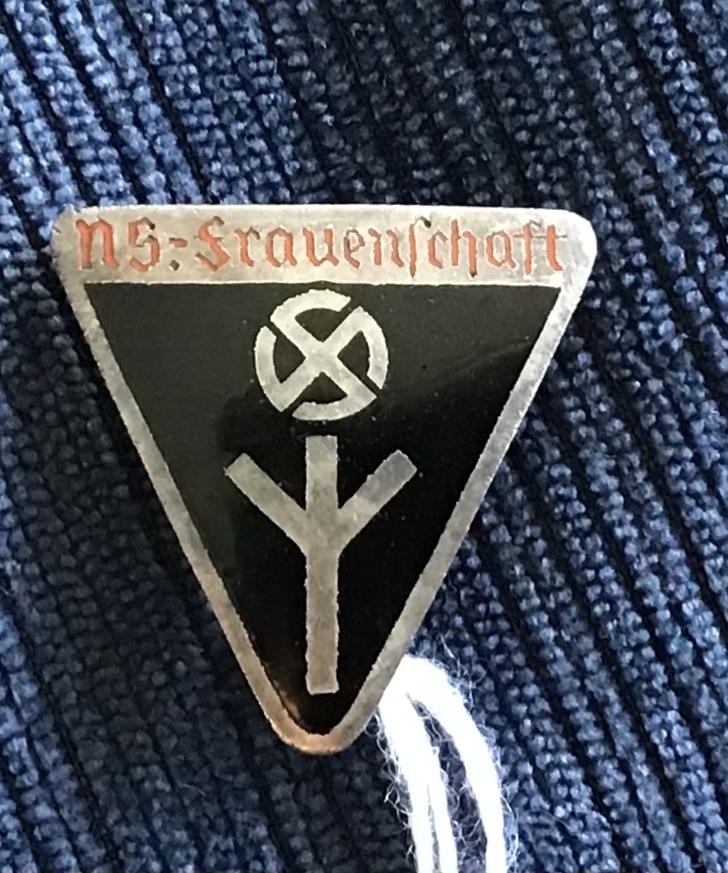 Third Reich Women’s League Lapel Badge