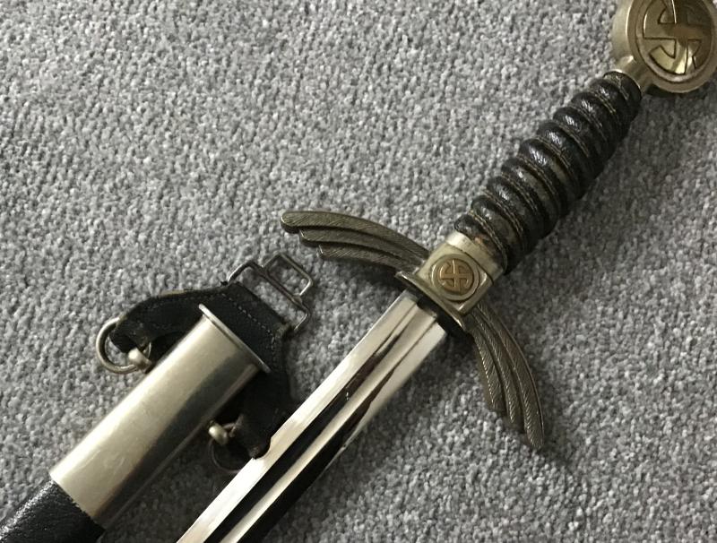Third Reich Luftwaffe Officers Sword-Helbig