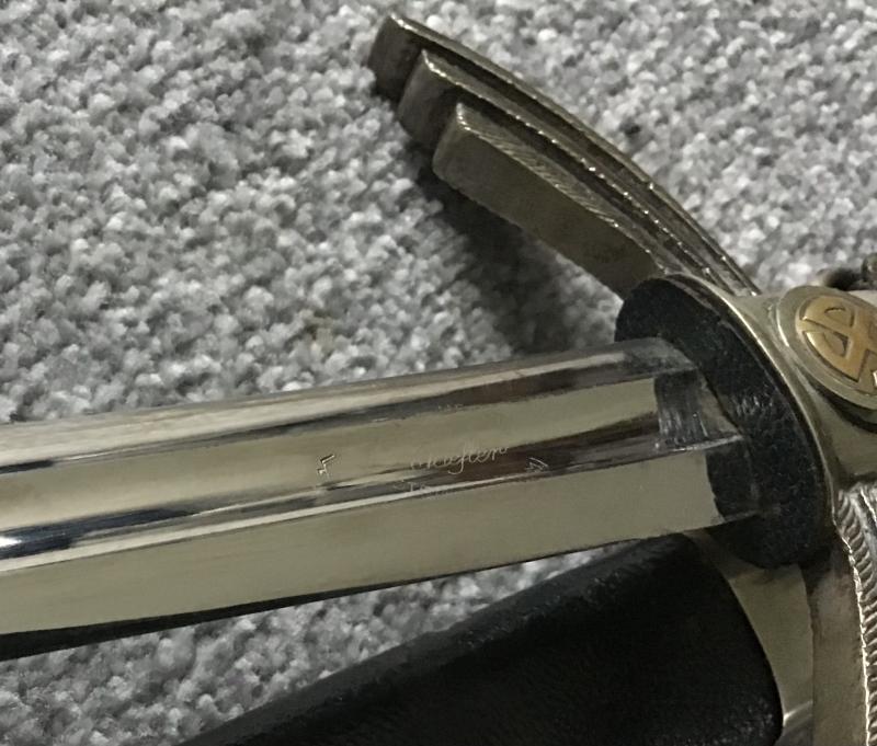 Third Reich Luftwaffe Officers Sword-Helbig
