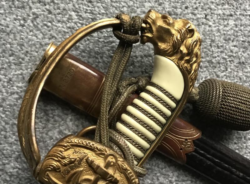 Third Reich Kriegsmarine Officers Sword-Alcoso