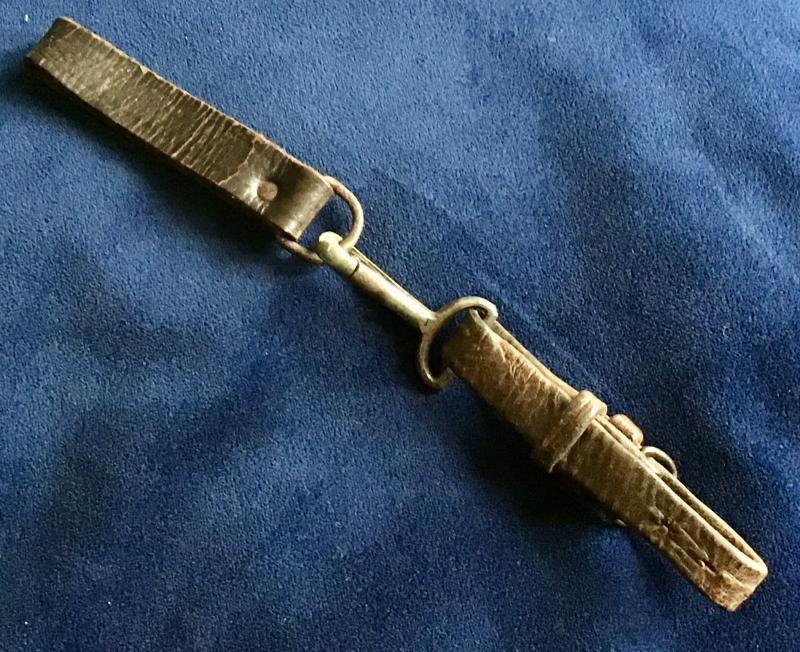 Third Reich SA Dagger Hanger and Belt Loop