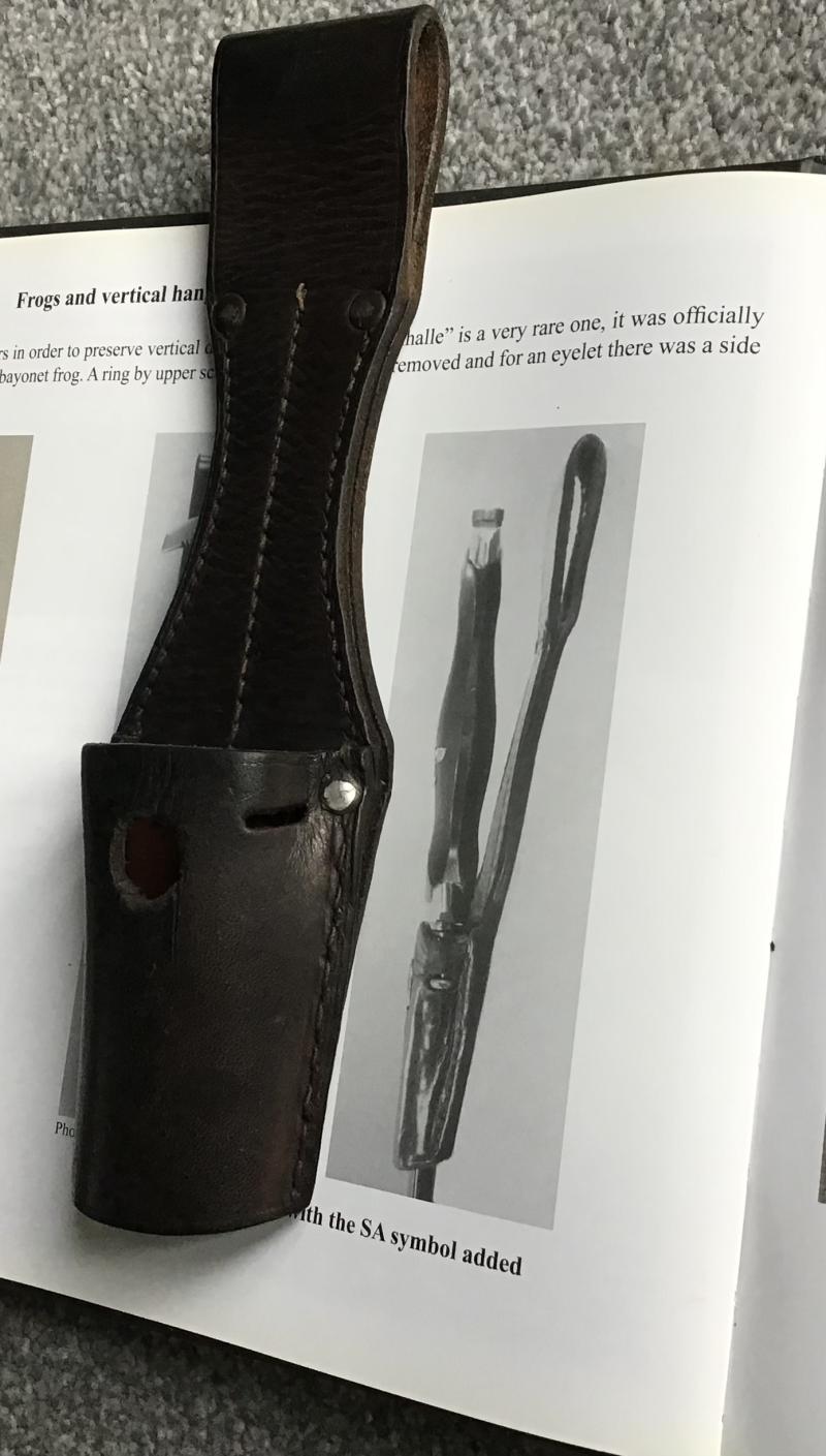 Third Reich SA Dagger Feldherrnhalle Frog