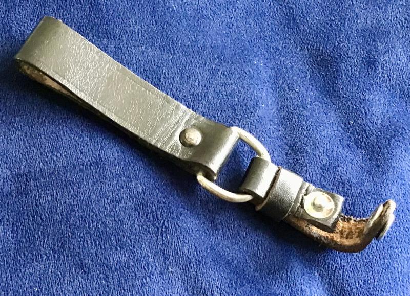 Third Reich SS Dagger Belt Loop and Grip Strap