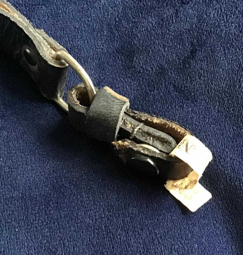 Third Reich SS Dagger Belt Loop and Grip Strap