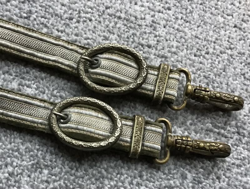 Third Reich Army Officer Dagger Hangers