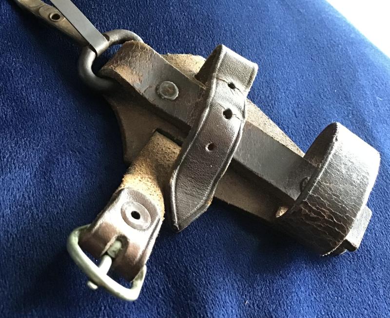 Third Reich SA Dagger Vertical Hanger and Belt Loop