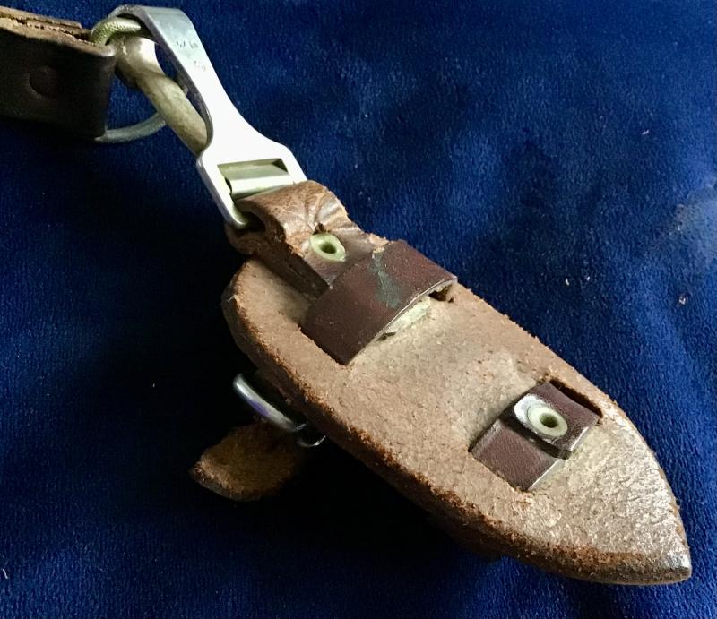 Third Reich SA Dagger Vertical Hanger and Belt Loop