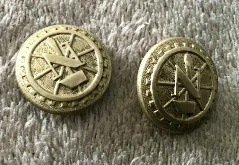 Third Reich TENO Uniform Buttons