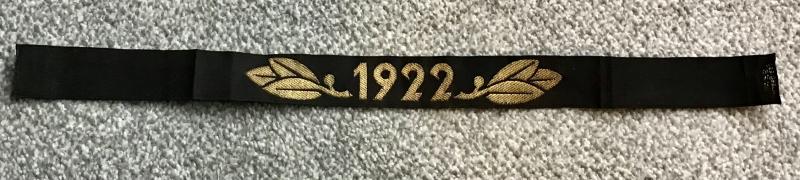 Third Reich TENO Cuff Title-1922