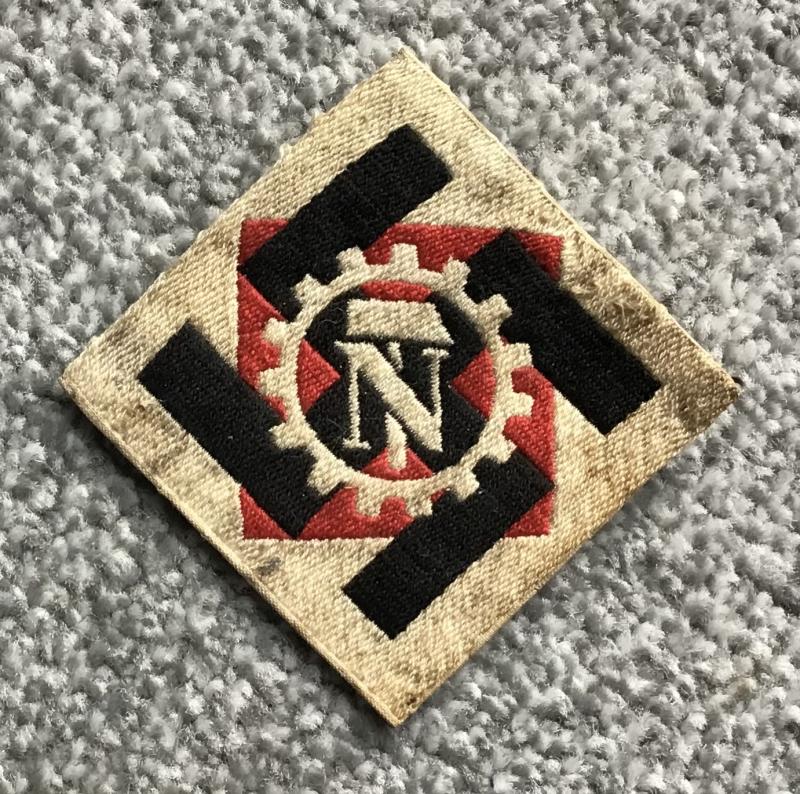 Third Reich TENO Sleeve Patches.