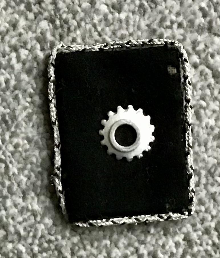 Third Reich TENO collar tab