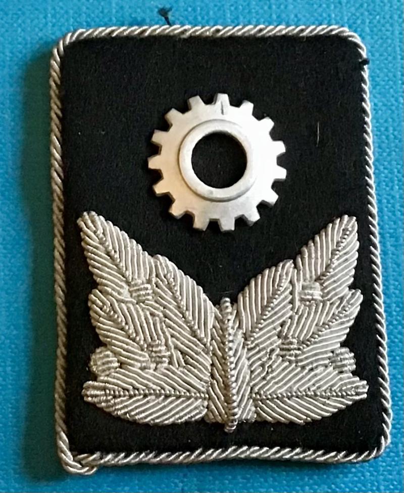 Third Reich TENO Collar Tab