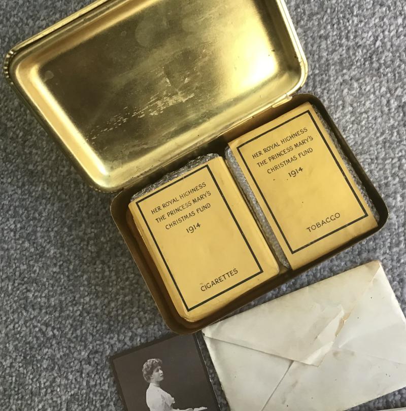 WW1 Princess Mary Christmas Gift Tin-Researchable.