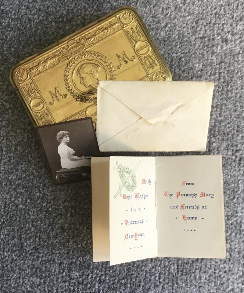 WW1 Princess Mary Christmas Gift Tin-Researchable.