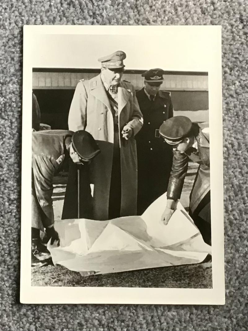 Third Reich Press Photo-Goering/ Galland