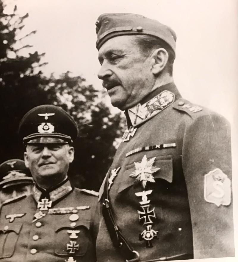 Third Reich Press Photo-Hitler/Mannerheim